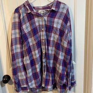 Old Navy Plaid Long Sleeve